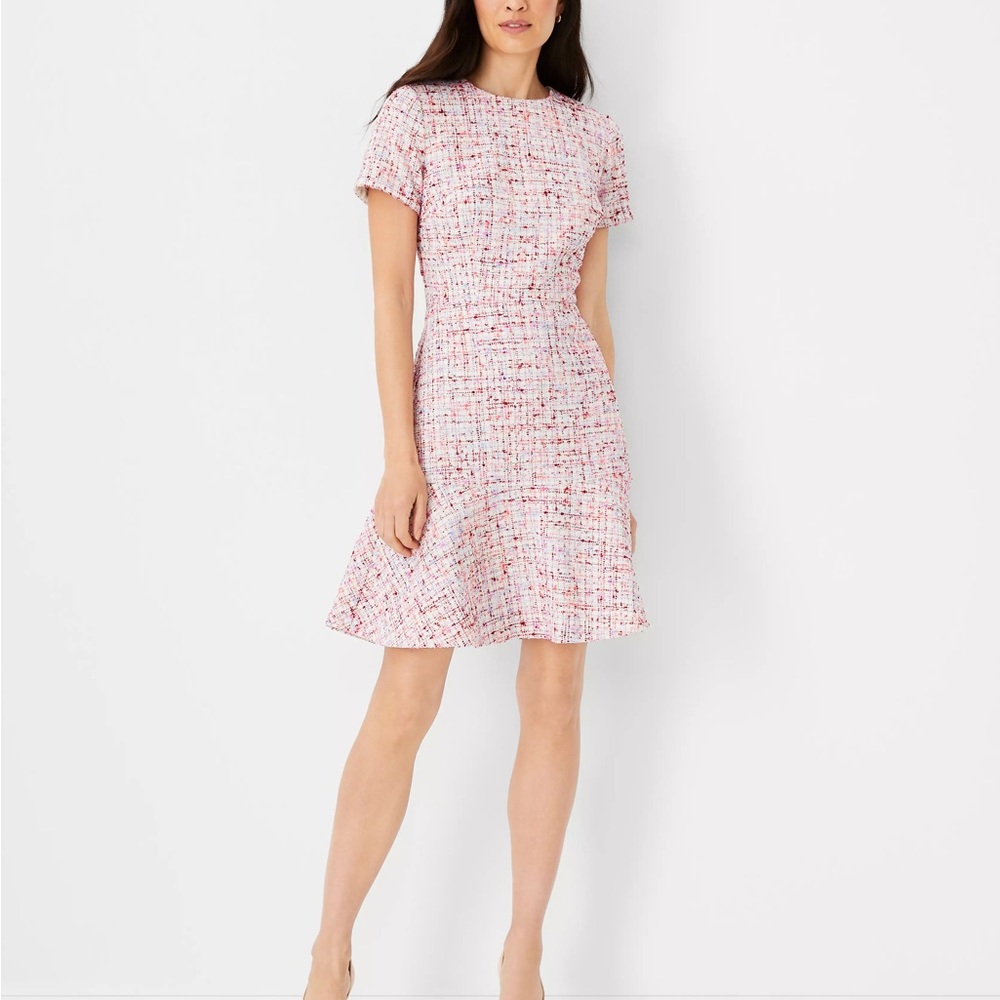 Chic Women's Tweed Dress